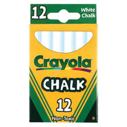 Crayola White Chalk (12-Count) 51-0320