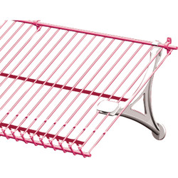 ClosetMaid White Wire Shelf Shoe Support Bracket 671300