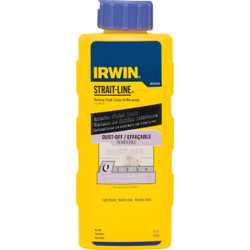 Irwin STRAIT-LINE 6 Oz. Light Violet Dust-Off Chalk Line Chalk 4935426