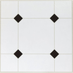 Home Impressions Black Diamond 12 In. x 12 In. Vinyl Floor Tile (45 Sq. Ft./Box)