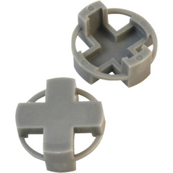 Marshalltown 3/8 In. Gray Tavy Tile Spacers (100-Pack) 15547