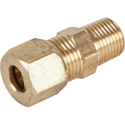Do it 1/4 In. x 1/8 In. Brass Male Union Compression Adapter 458329