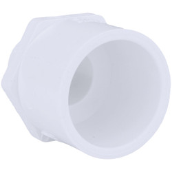 Charlotte Pipe 3/4 In. x 1 In. Schedule 40 Male PVC Adapter PVC 02110  0700HA