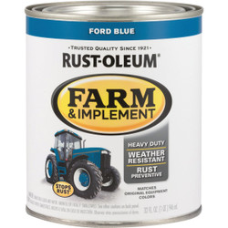 Rust-Oleum 1 Quart Ford Blue Gloss Farm & Implement Enamel 280153