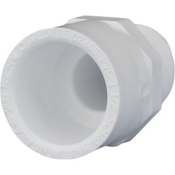 Charlotte Pipe 1/2 In. x 1/2 In. Schedule 40 Male PVC Adapter Pack of 25