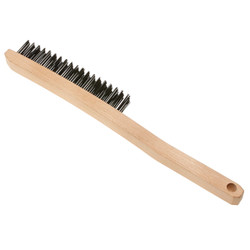Best Look Long Curved Handle Wire Brush 407
