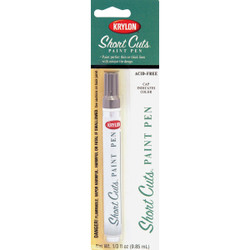 Krylon Short Cuts 1/3 Fl Oz Chrome Gloss Paint Pen SCP-902