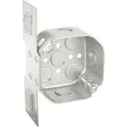 Southwire 4 In. W. 21 Cu. In. Octagon Ceiling Fan Box 54171-FAN-UPC