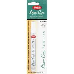 Krylon Short Cuts 1/3 Fl Oz White Gloss Paint Pen SCP-913