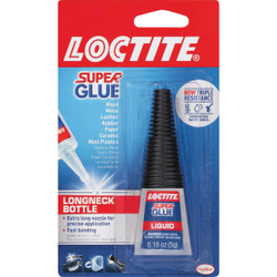 LOCTITE 0.18 Oz. Liquid Super Glue with Longneck Bottle 230992