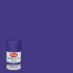 Krylon Short Cuts 3 Oz. High-Gloss Enamel Spray Paint, Iris SCS-074