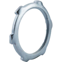 Halex 1 In. Rigid & IMC Steel Reversible Conduit Locknut (2-Pack) 96193