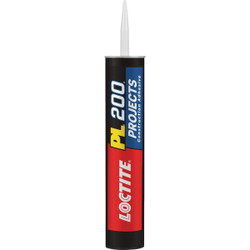 LOCTITE PL 200 28 Oz. Projects Construction Adhesive 1390602 Pack of 12