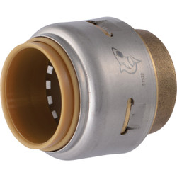 SharkBite 3/4 In. Push-to-Connect Brass End Push Cap UR518A