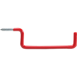Screw-In Vinyl Coated Ladder Hanger Hook YF-2041 Pack of 50