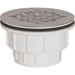Sioux Chief Solv Pvc Shower Drain 825-2PPK