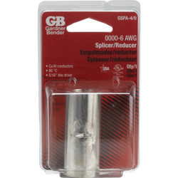Gardner Bender 6 AWG to 0000 AWG Sol. Aluminum Splicer/Reducer GSPA-4/0