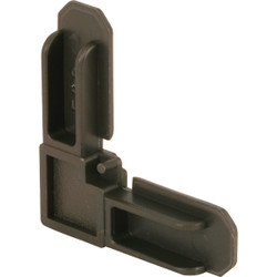 Prime-Line 3/4 In. x 3/8 In. Bronze Plastic Screen Frame Corner (4-Count) PL7722