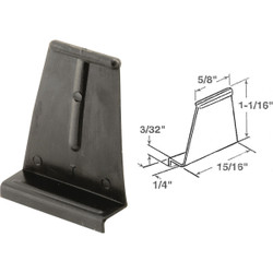 Prime-Line Black Spline Channel Pull Tab (6-Pack) PL7921