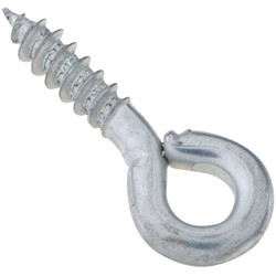 National #210 Zinc Small Screw Eye (8 Ct.) N118430