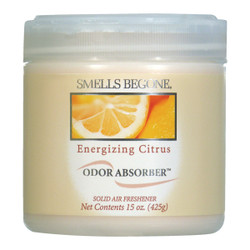 Smells Begone 15 Oz. Energizing Citrus Solid Air Freshener 50316