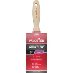 Wooster SILVER TIP 3 In. Flat Varnish And Paint Brush 5222-3