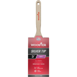 Wooster SILVER TIP 3 In. Chisel Trim Flat Sash Paint Brush 5220-3