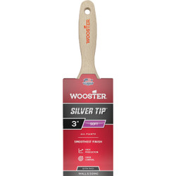 Wooster SILVER TIP 3 In. Flat Wall Varnish And Paint Brush 5223-3