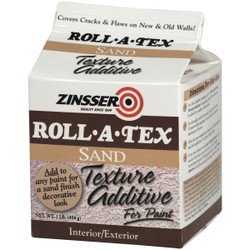 Zinsser Roll-A-Tex Sand Finish Texture Paint Additive, 1 Lb. 22616