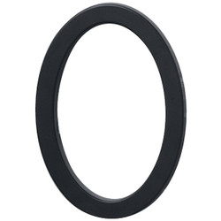 Hy-Ko Architectural Series 6 In. Satin Black House Number Zero FM-6/0