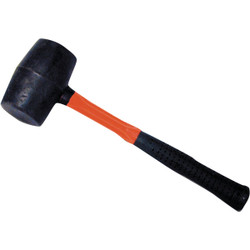 Great Neck 16 Oz. Rubber Mallet with Fiberglass Handle HRM16