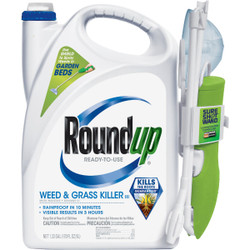 Roundup 1.33 Gal. Ready-To-Use Weed & Grass Killer III with Sure Shot Wand