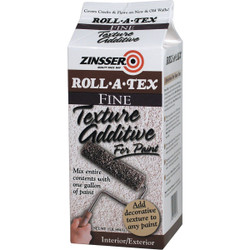 Zinsser Roll-A-Tex Fine Texture Paint Additive, 1 Lb. 22232