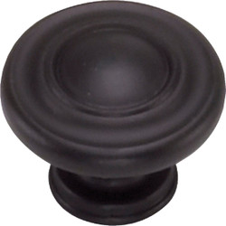 Laurey Nantucket Round 1-3/8 In. Dia. Oil Rubbed Bronze Cabinet Knob 51866