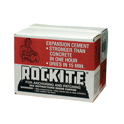 Rockite 25 Lb Carton Hydraulic Cement 10025