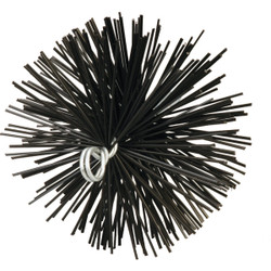 Meeco's Red Devil 8 In. Round Poly Chimney Brush 33190