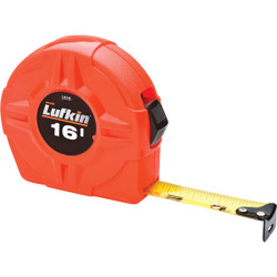 Crescent Lufkin Hi-Viz 16 Ft. Tape Measure L616-02