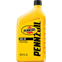 Pennzoil 40W Quart Heavy-Duty Motor Oil 550049496 Pack of 6