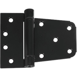 National 3-1/2 In. Black Heavy-Duty Spring Gate Hinge N342774