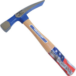 Vaughan 16 Oz. Steel Brick Hammer with Hickory Handle BL16