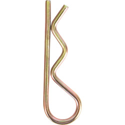 Koch 1/4 In. x 4 In. Yellow Zinc Dichromate-Plated Hitch Pin (2-Pack) 4022613