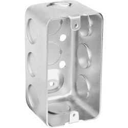 Southwire 2-1/8 In. x 4 In. x 2-1/8 In. 8-Knockout Handy Box G19282-3/4-UPC