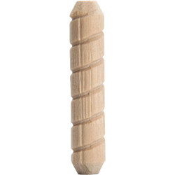 Do it 3/8 In. Hardwood Dowel Pin (15-Count) 776DI