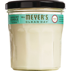 Mrs. Meyer's Clean Day 7.2 Oz. Basil Large Soy Candle 44116