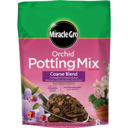 Miracle-Gro 8 Qt. Coarse Blend Orchid Potting Mix 74778300