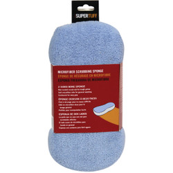 Trimaco SuperTuff 8.5 In. x 4 In. x 2 In. Microfiber Scrubbing Sponge 10105