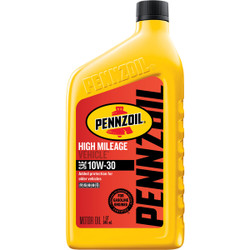 Pennzoil 10W30 Quart High Mileage Motor Oil 550022812 Pack of 6