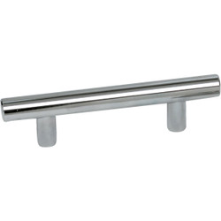 Laurey Melrose 4 In. Center-To-Center Stainless Steel Cabinet Drawer Pull 89012