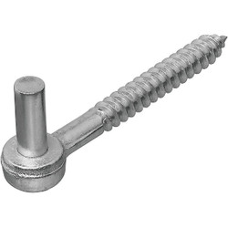 National 1/2 In. x 4 In. Steel Screw Hook N130112