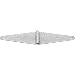 National 3-1/8 In. x 8 In. Galvanized Heavy-Duty Strap Hinge N128355